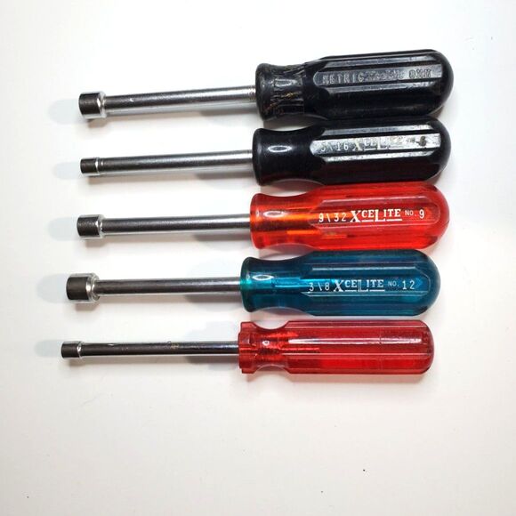 Set of Xcelite Nut Drivers ~Vintage~  5 in the set - Picture 1 of 3